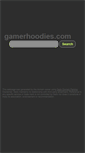 Mobile Screenshot of gamerhoodies.com